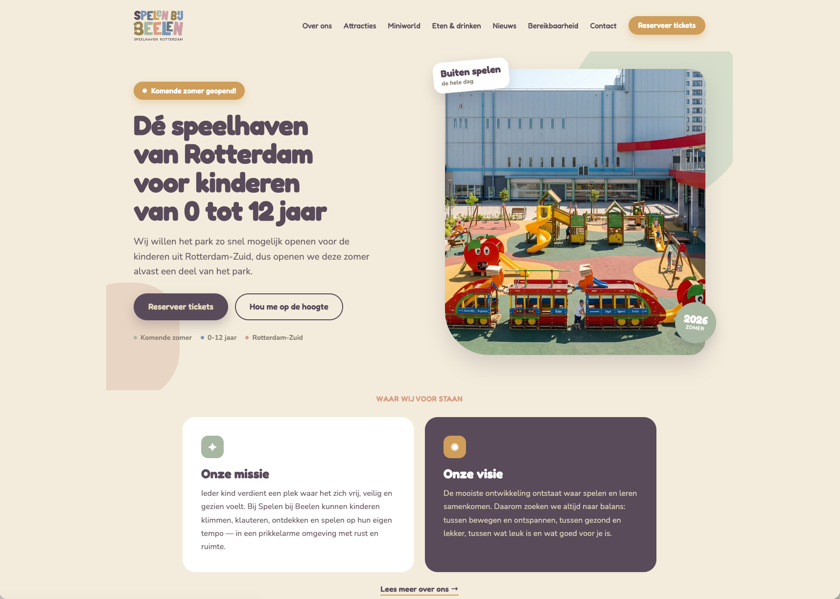 Spelen bij Beelen